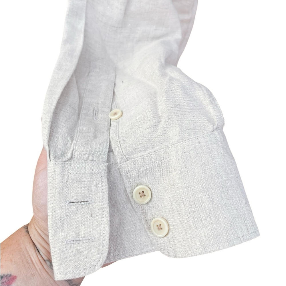 Tommy Bahama Relax Men’s Linen Long Sleeve Button Shirt - Picture 4 of 7